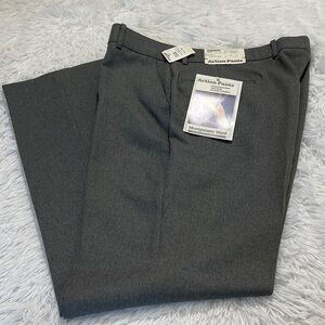 MONTGOMERY WARD Gray Men's DRESS PANTS VINTAGE SIZE 36/32